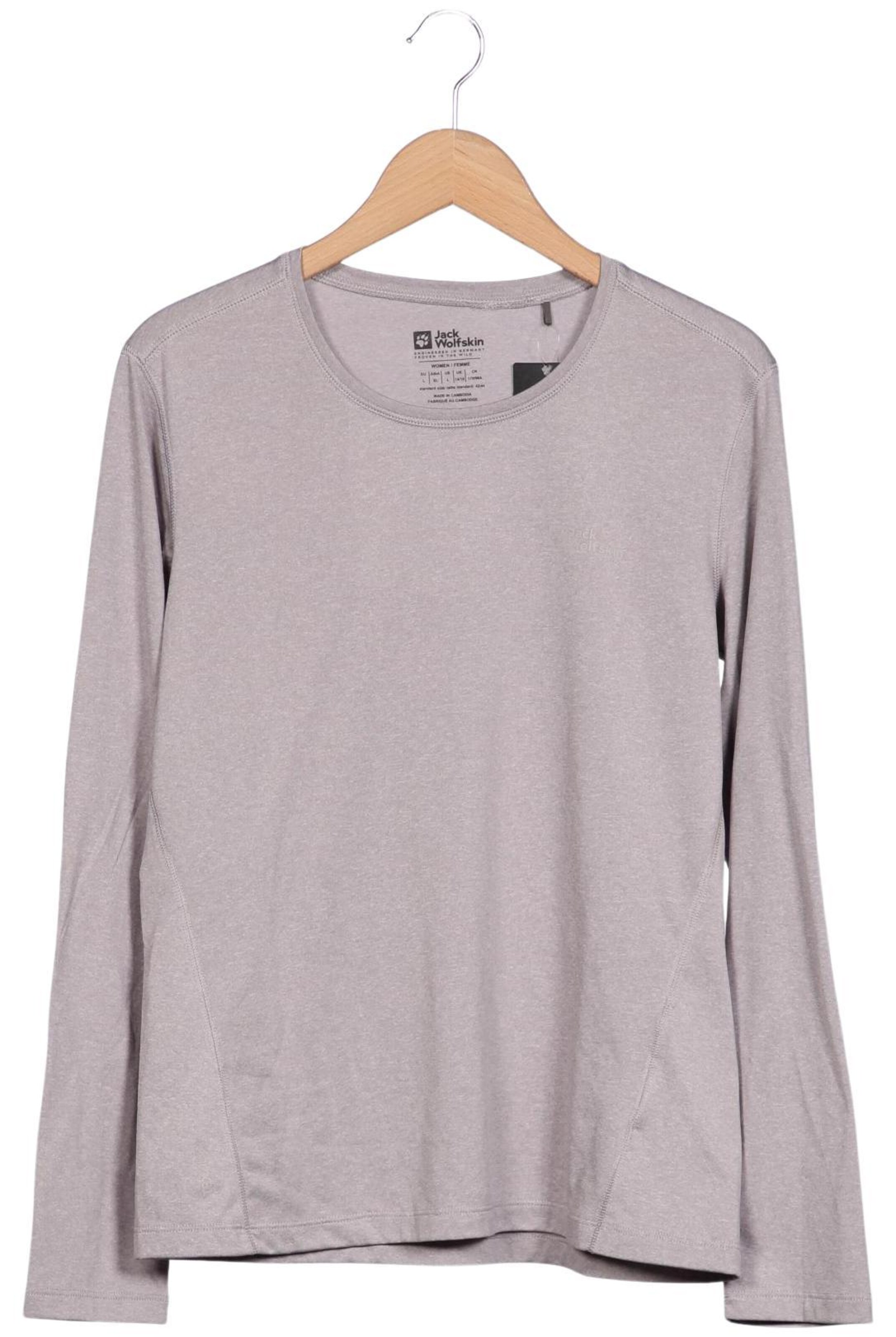 JACK WOLFSKIN Top & Shirt in L in Grey: front