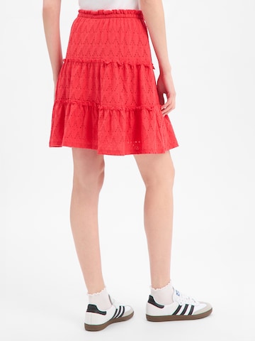 VILA Skirt 'VIAmalina' in Red