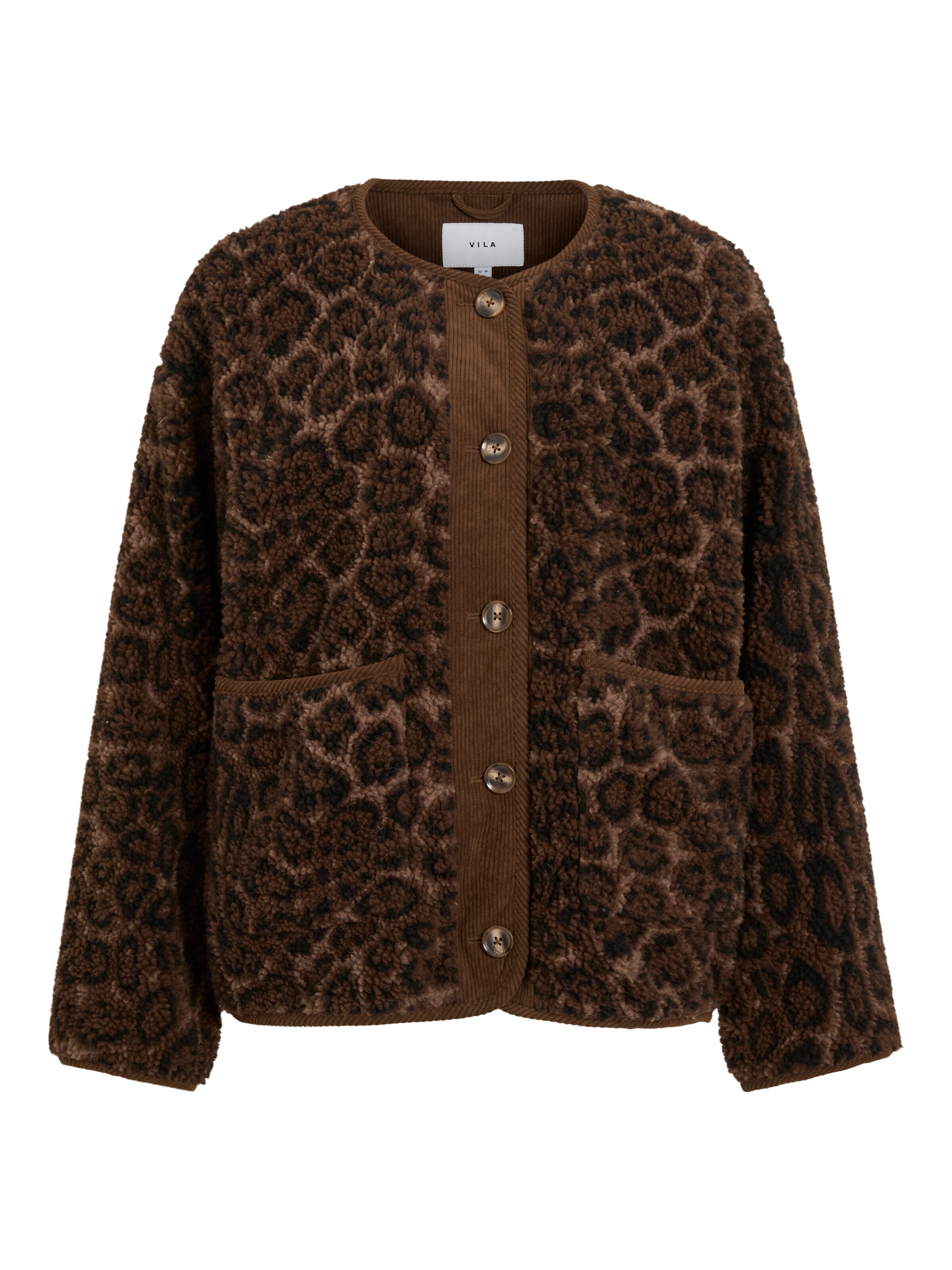 VILA Between-Season Jacket 'VIADERA' in XS in Brown / Black, Item view