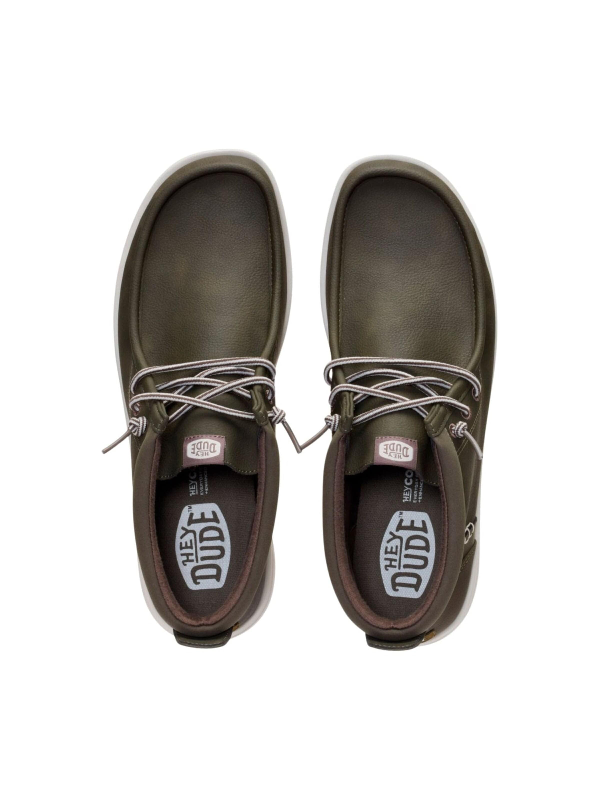 HEY DUDE Buty Chukka 'Wally Mid GripR Classic' w kolorze zielony