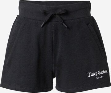 Pantaloni 'HEAVEN' de la Juicy Couture pe negru: față