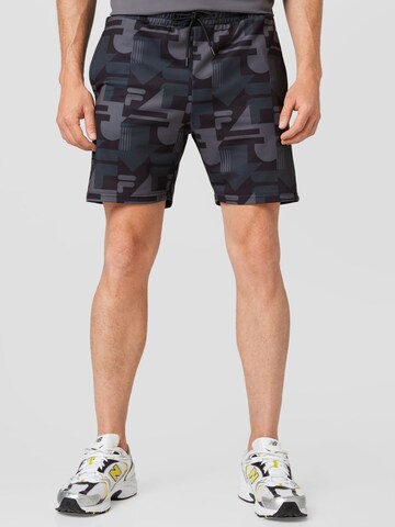 FILA Regular Sporthose in Schwarz: Vorderseite