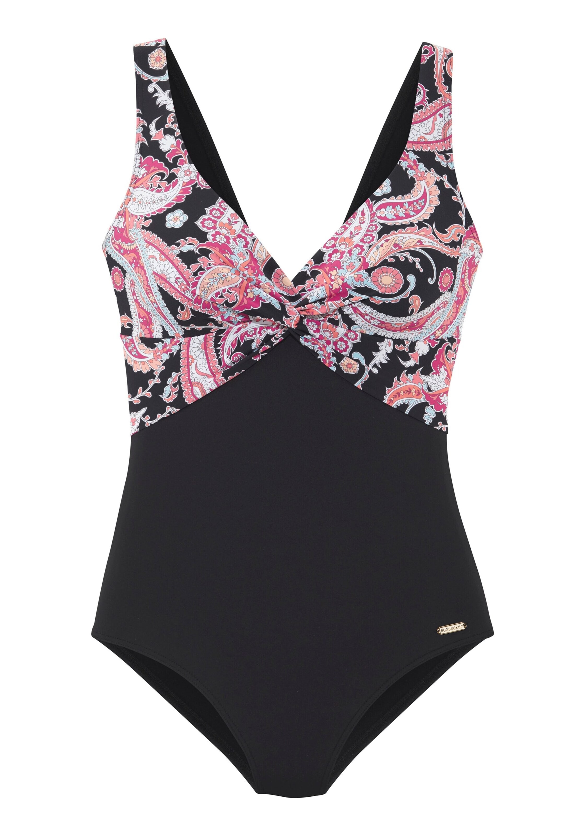 Costum de baie întreg de la SUNSEEKER pe negru: față