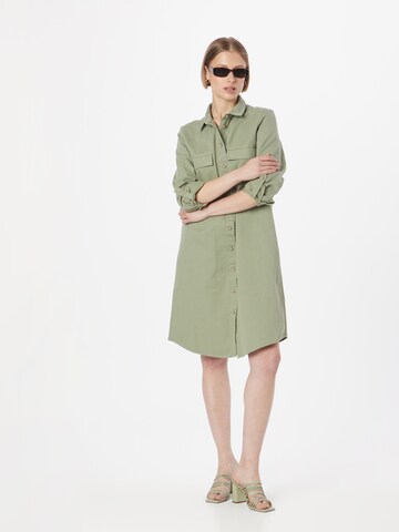 ESPRIT - Vestido camisero en verde