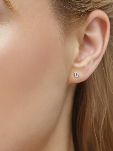 Boucles d'oreilles Glanzstücke München en argent : devant