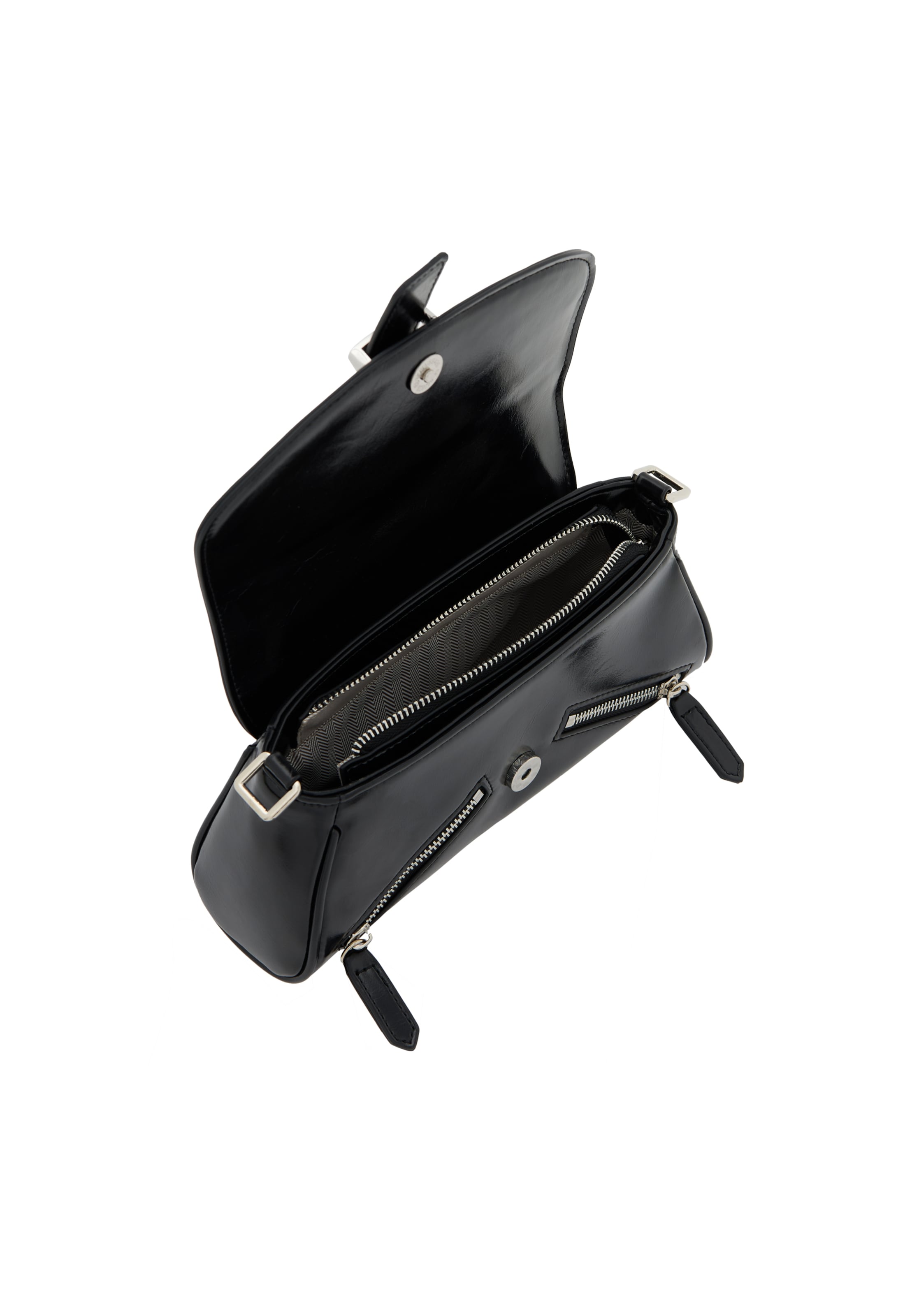 Sac bandoulière faina en noir