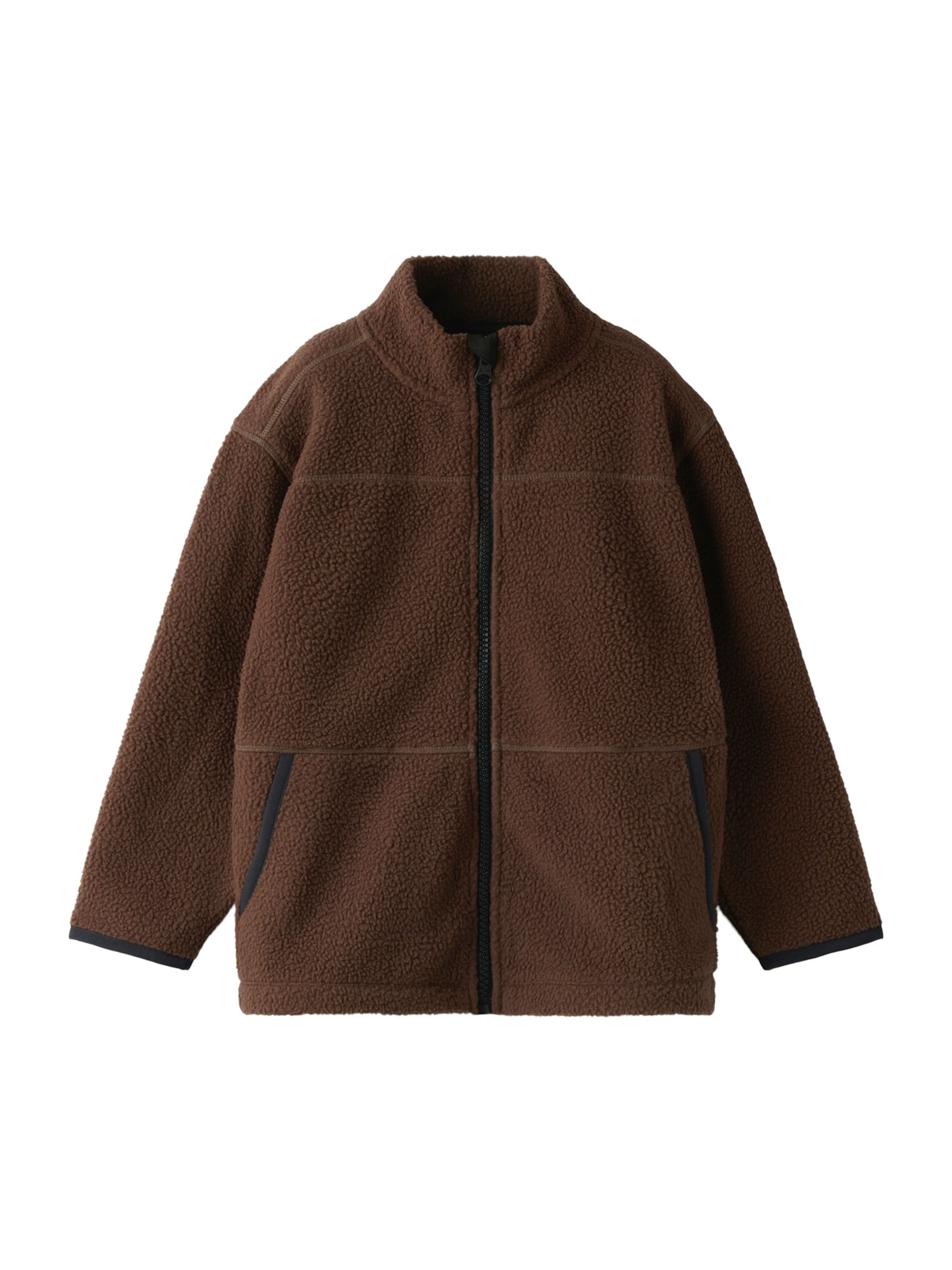 Veste en polaire 'NMMBULIN' NAME IT en marron : devant