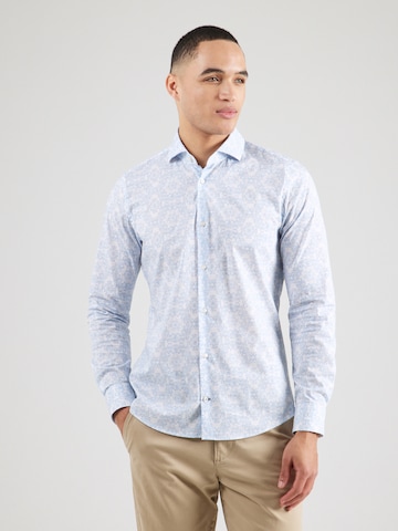 JOOP! Slim fit Button Up Shirt 'Pares2' in Blue: front