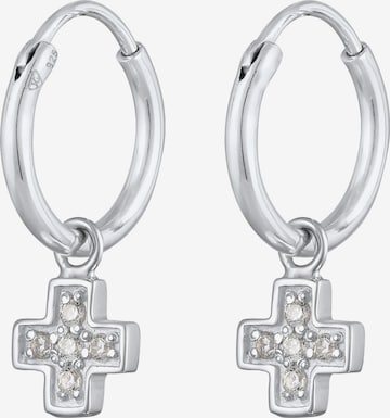 Boucles d'oreilles ELLI en argent : devant