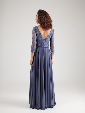 mascara Večerna obleka | modra barva