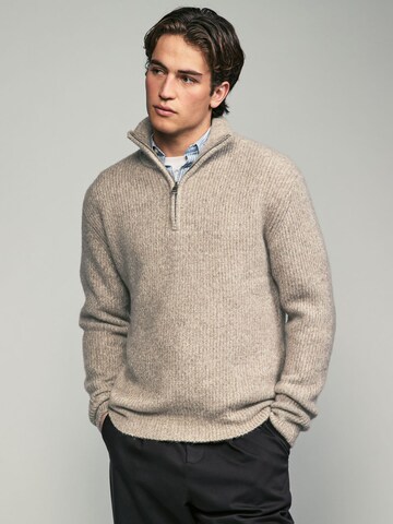 Next - Pullover em bege: frente