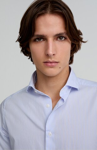 Coupe regular Chemise 'Sevilla Class' Scalpers en bleu