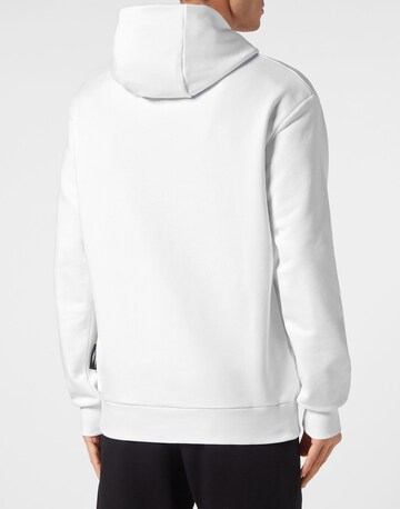 Plein Sport Sweatshirt 'Scratch' in Weiß