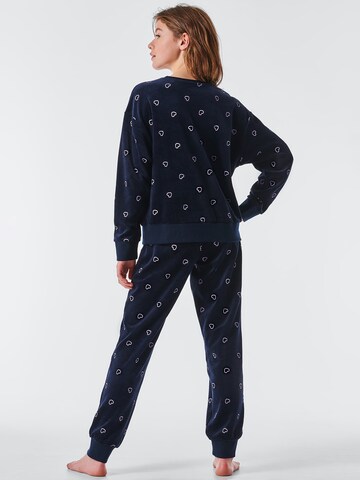 SCHIESSER Pyjamas i blå