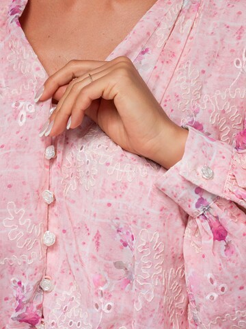 Ombre - Blusa en rosa