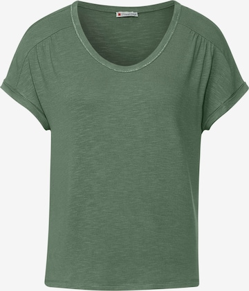 T-shirt STREET ONE en vert : devant