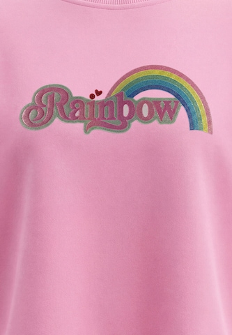 MYMO - Sweatshirt em rosa