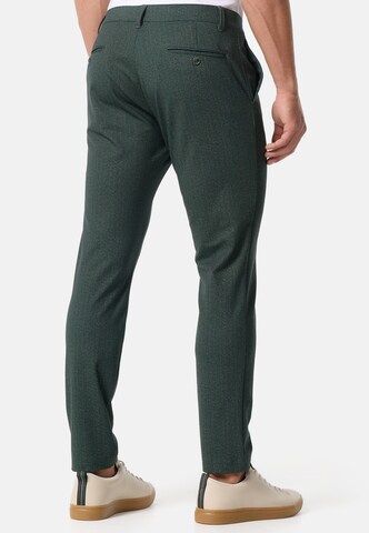 Coupe slim Pantalon 'Luke' JEFF en vert
