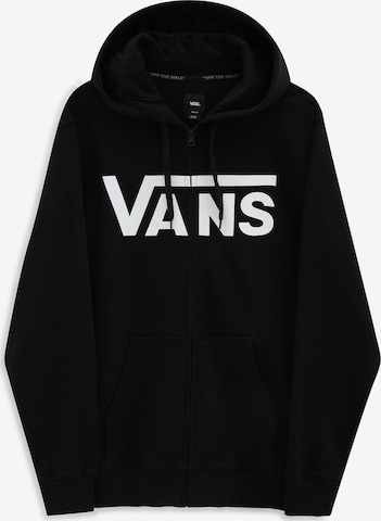 VANS Regular Fit Sweatjacke in Schwarz