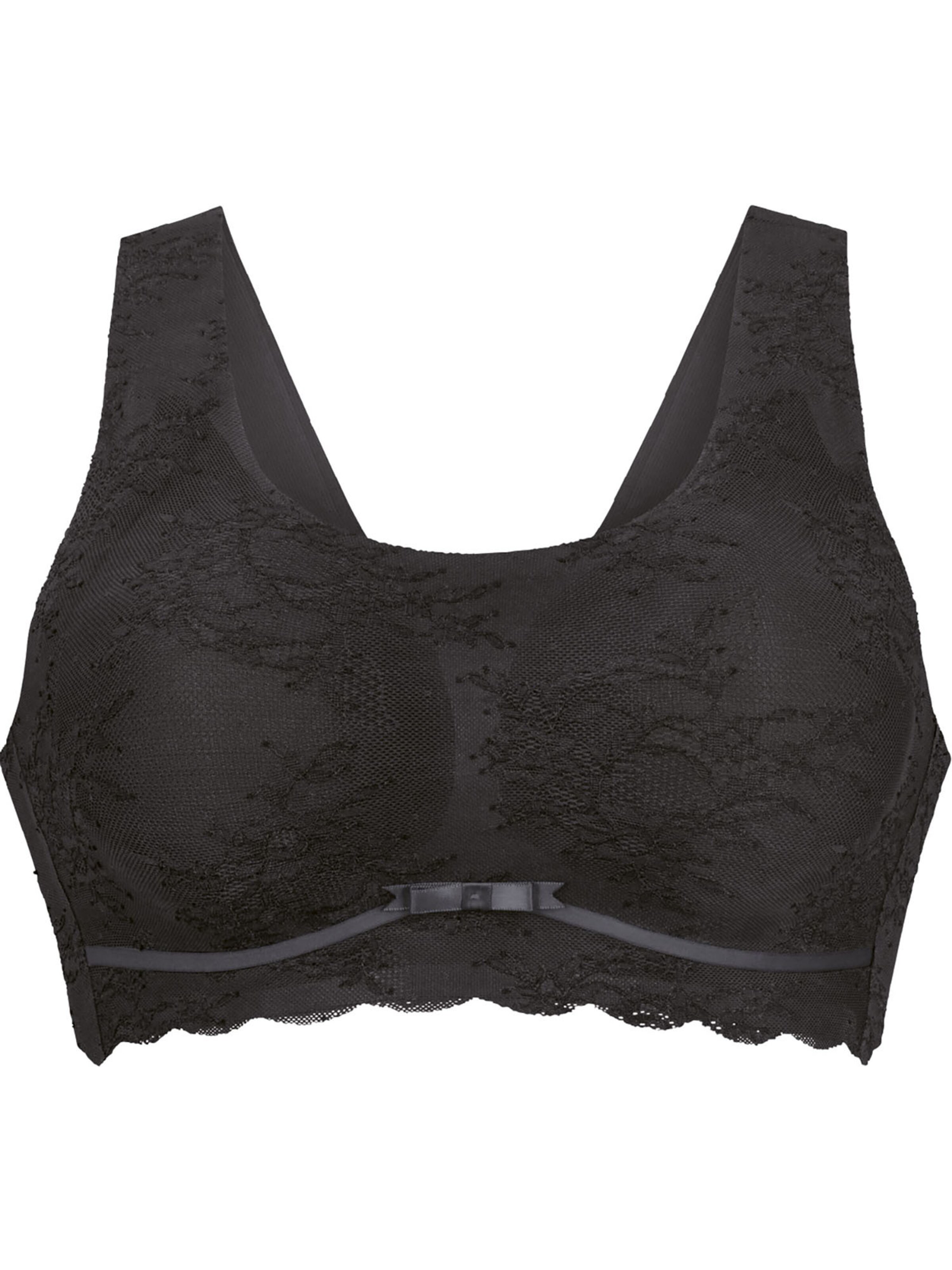 ANITA Mieder 'Essentials Lace' in Grau: Vorderseite