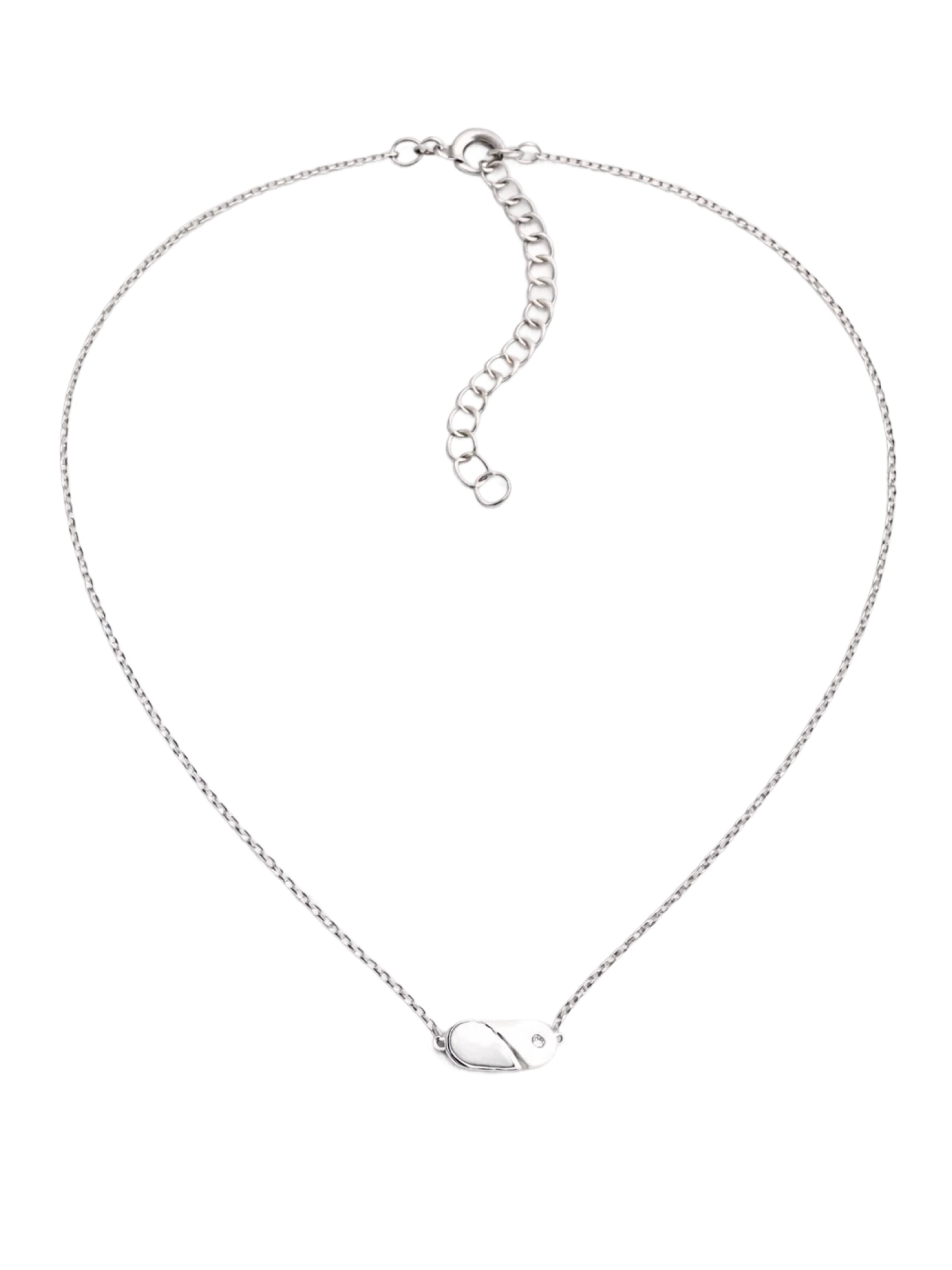 So Chic Ketting in Zilver: voorkant