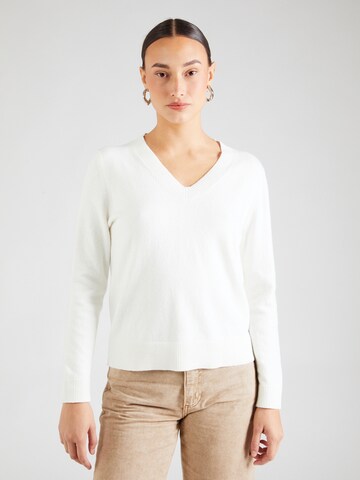 Pull-over s.Oliver en blanc : devant