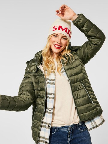 STREET ONE Between-Season Jacket in Green: front