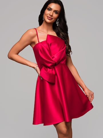 Ombre Evening dress in Red