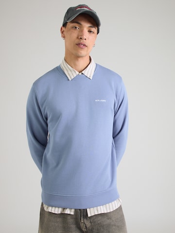 Sweat-shirt Pepe Jeans en bleu : devant