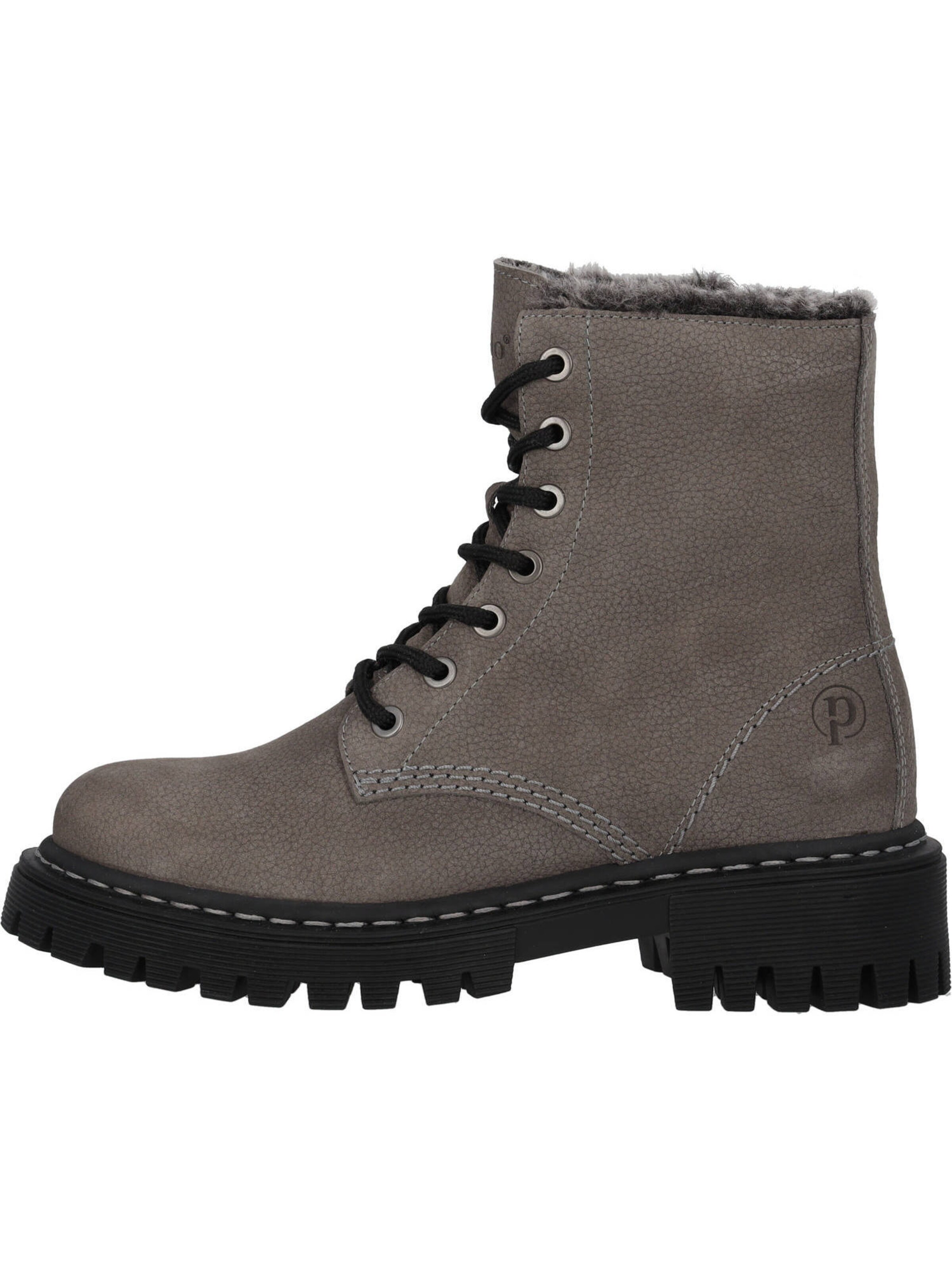 Palado Stiefelette 'Giase' in Grau: Vorderseite