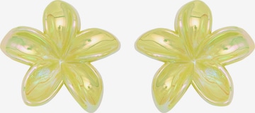 IZIA - Pendientes en amarillo: frente