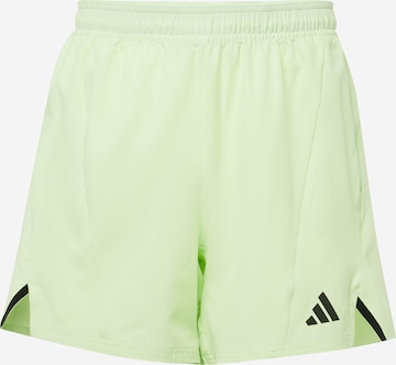 ADIDAS PERFORMANCE Обычный Спортивные штаны 'D4T' в Зеленый: спереди