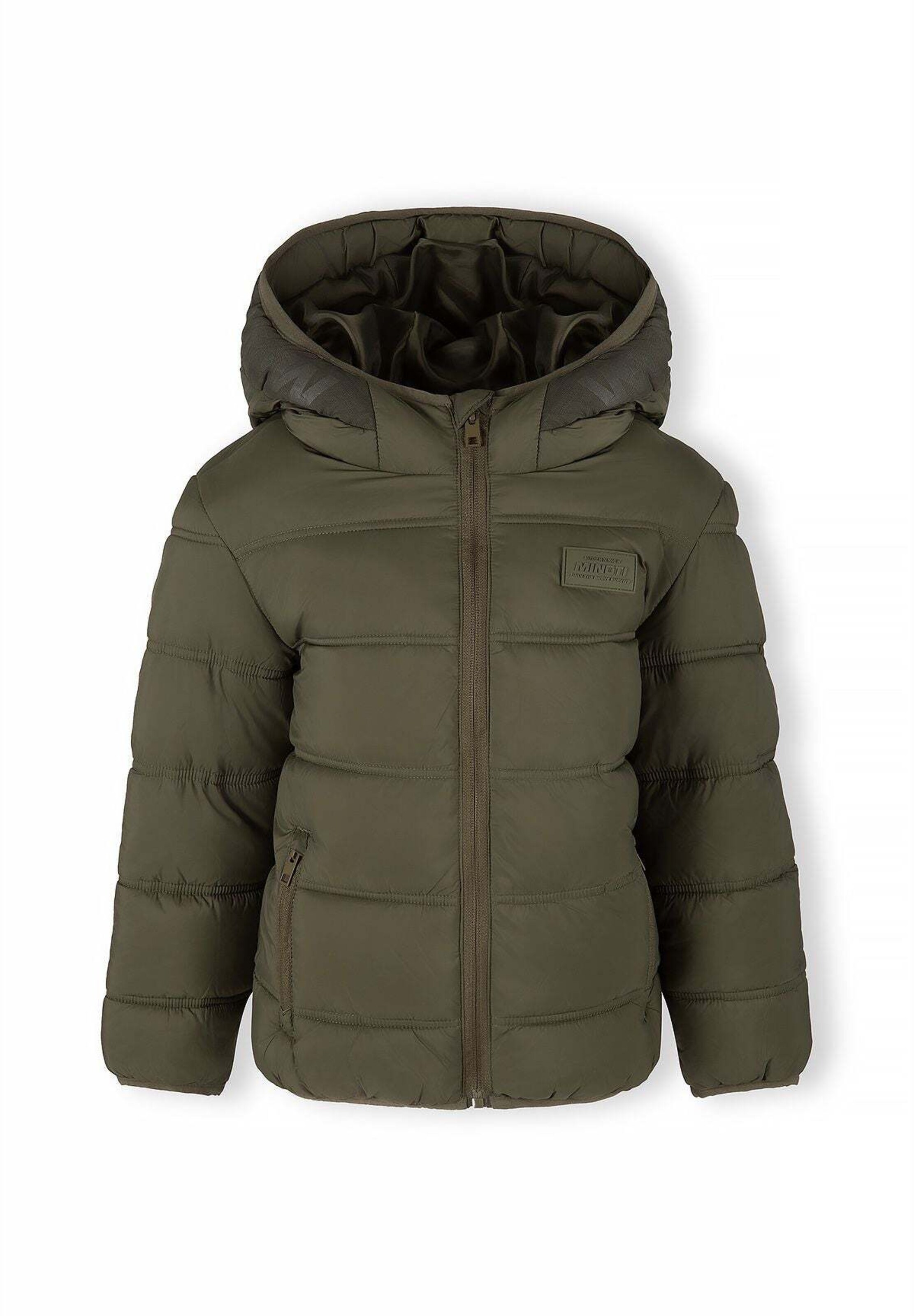 MINOTI Winterjas in Groen: voorkant