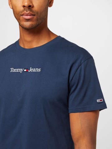 Tommy Jeans - Camiseta en azul