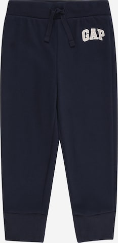 GAP Tapered Broek in Blauw: voorkant