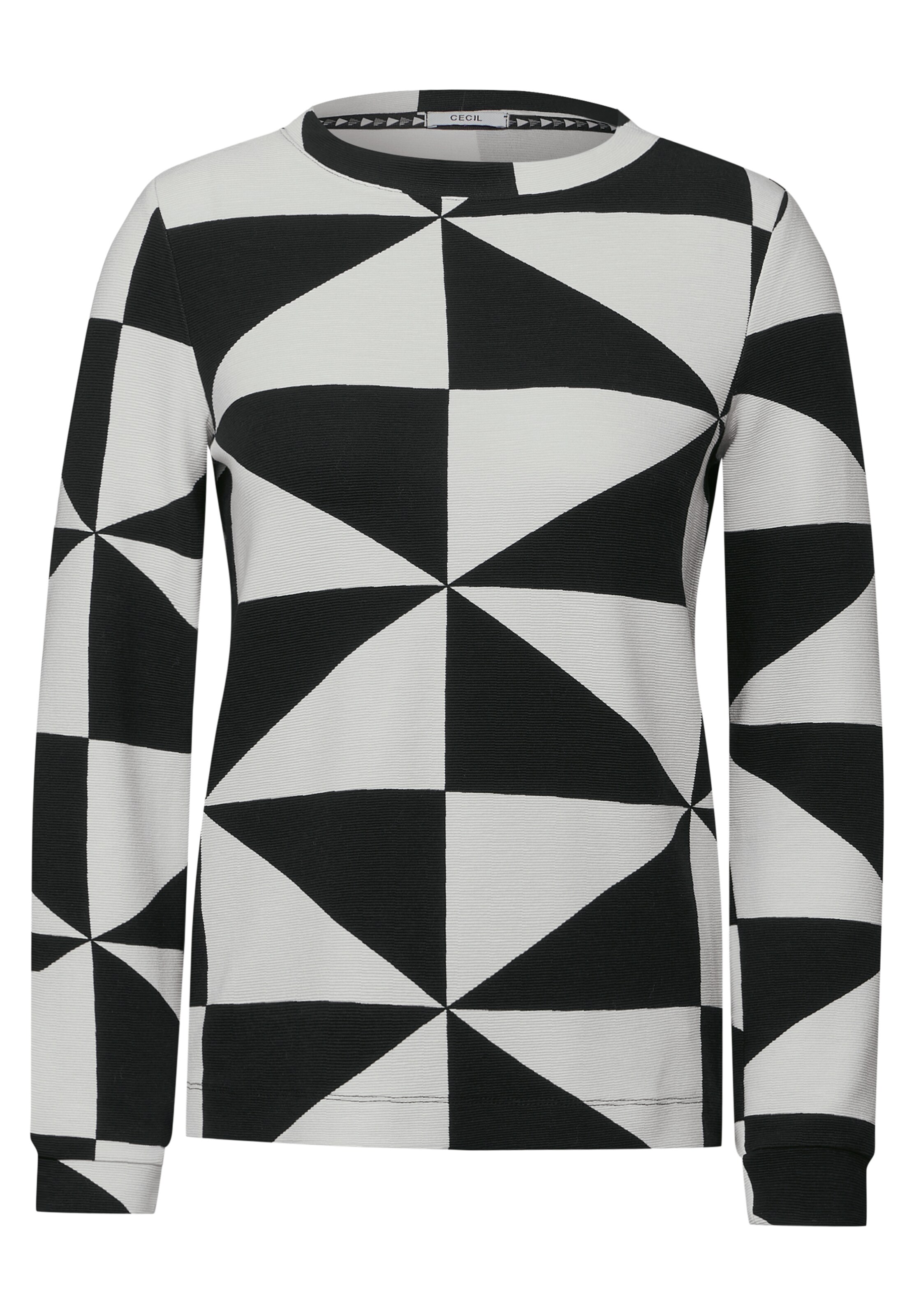 CECIL Shirt in Black: front