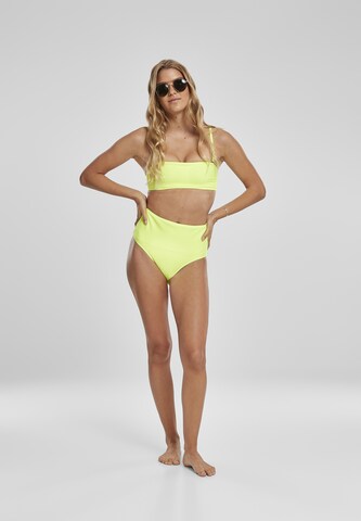 Urban Classics Bandeau Bikini i grön