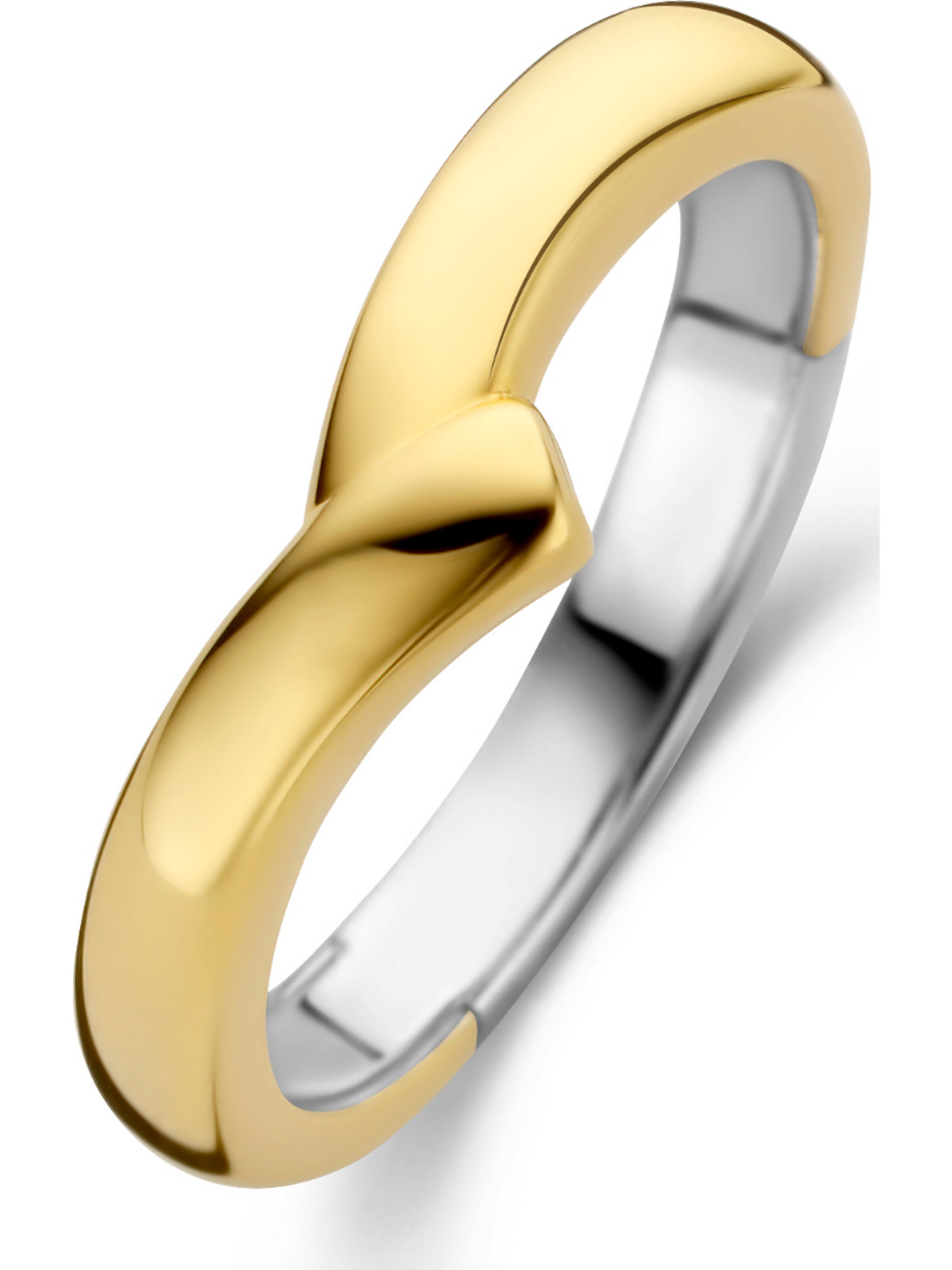 Ti Sento Milano Ring in Gold: front