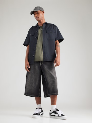 žalia ALPHA INDUSTRIES Marškinėliai