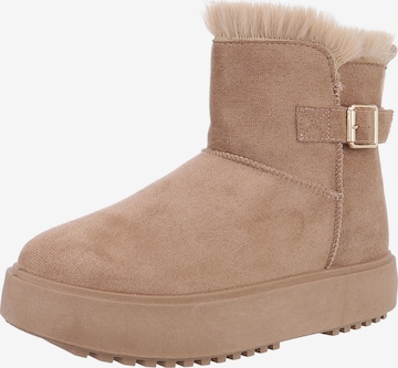 Ital-Design Boots in Brown: front