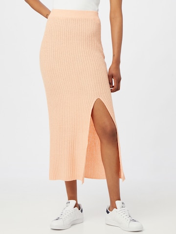 Cotton On - Falda 'MATCH ME' en naranja: frente