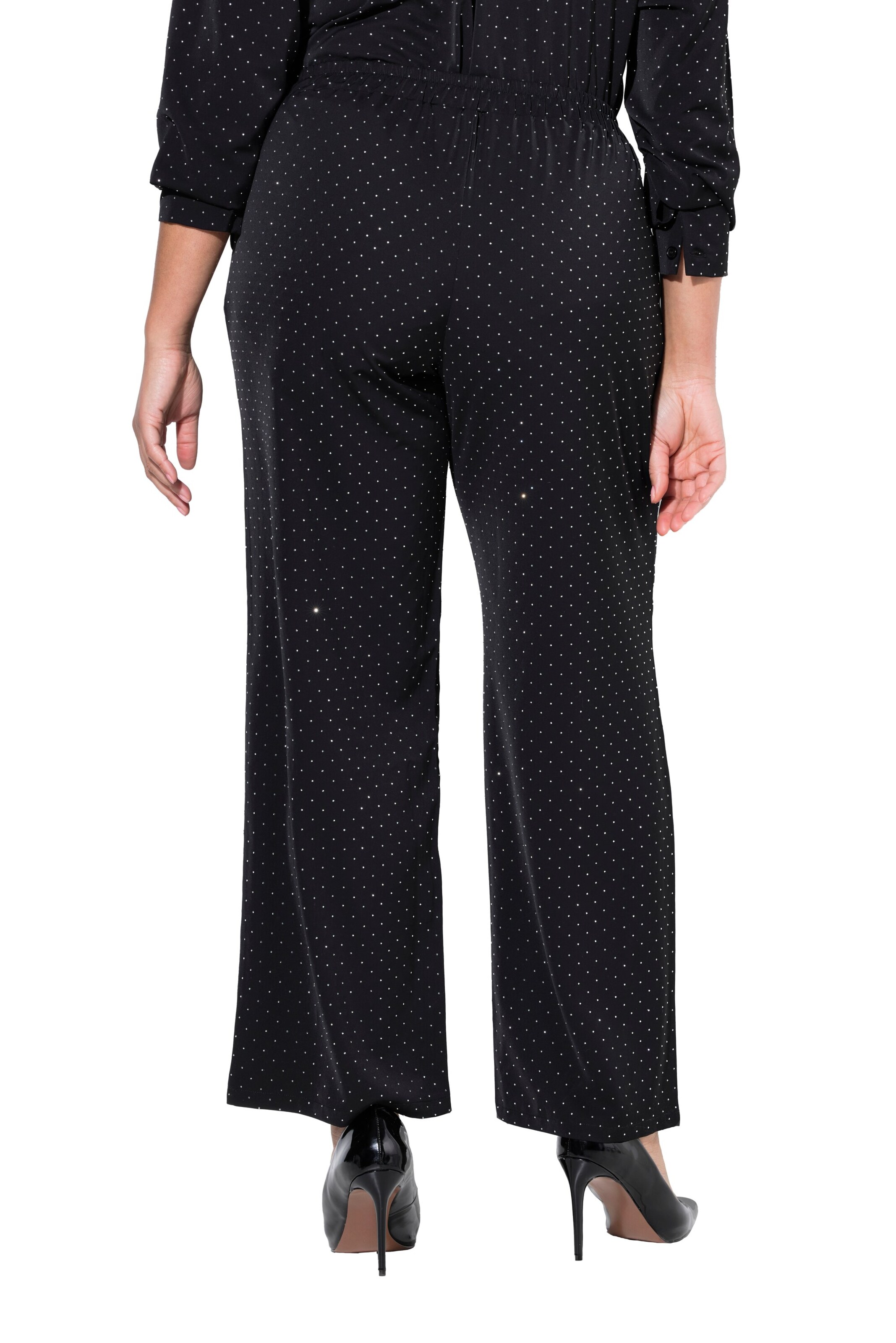 MIAMODA Regular Trousers in Black