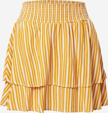 ONLY Skirt 'AURORA' in Yellow: front