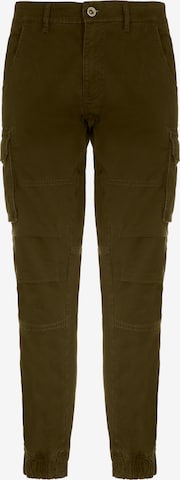 GAS Jeans Slim fit Cargo Pants 'Bob Gym Up' in Green: front