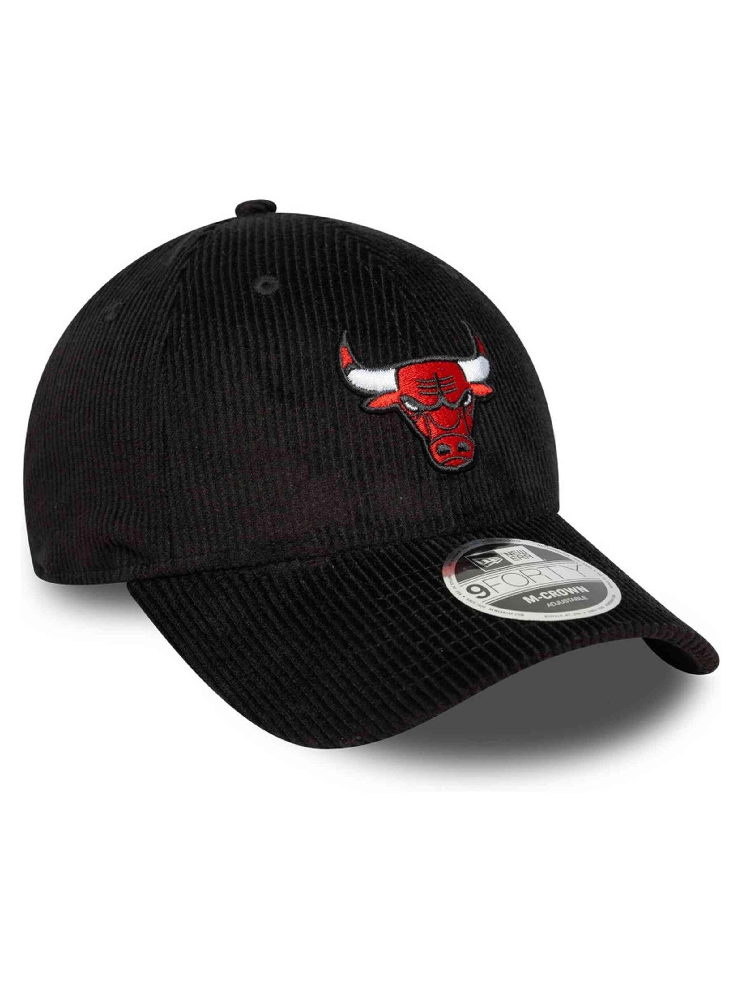 NEW ERA - Gorra 'Gorra new era negra bulls cord 9forty mc chibul' en negro