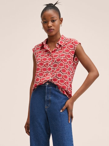 MANGO Blouse 'SOTO' in Red: front