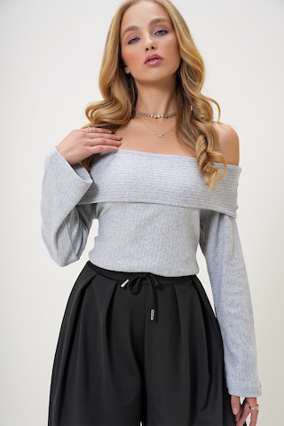 Tricou de la Trend Alaçatı Stili pe gri