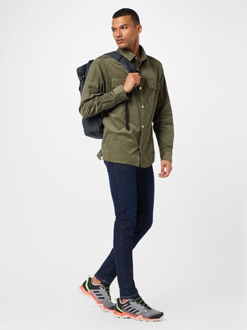 JACK WOLFSKIN - Ajuste confortable Camisa funcional 'NATURE' en verde