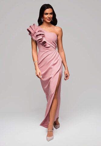 Ombre Avondjurk in Roze