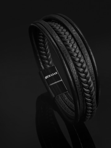 SERASAR Bracelet 'Braid' in Black